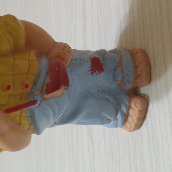 Vintage 1950's Squeaky Toy "Spunky" Little Boy Doll - Picture 5 of 5